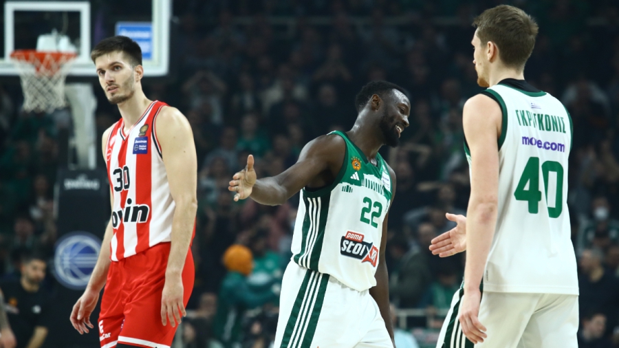 Παναθηναϊκός AKTOR – Ολυμπιακός: Τα highlights από το ντέρμπι «αιωνίων» στο ΟΑΚΑ (video)