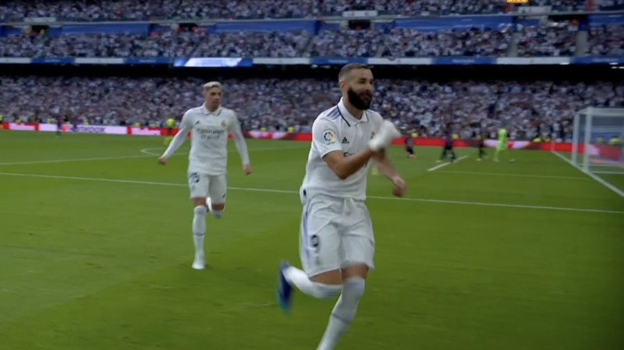 Ρεάλ Μαδρίτης - Μπαρτσελόνα 1-0: Ο σούπερ Καρίμ δίνει προβάδισμα στους «Μερένχες» (video)