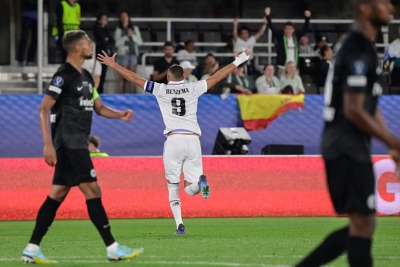 Ρεάλ Μαδρίτης – Άιντραχτ Φρανκφούρτης 2-0: Από νωρίς στα… τρόπαια η «βασίλισσα» – Δια χειρός recordman Μπενζεμά το 5ο Super Cup! (video)