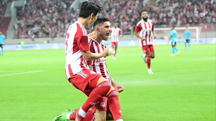 Ολυμπιακός - Απόλλων Λεμεσού 1-0: Μασούρας και προβάδισμα πρόκρισης από τα... αποδυτήρια! (video)