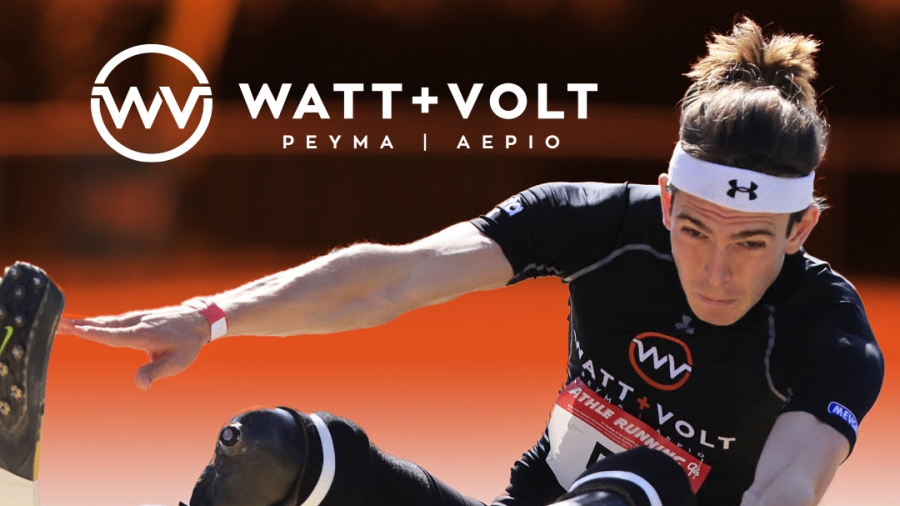 WATT+VOLT: Για 6η χρονιά περήφανος χορηγός του Πρωταθλητή στίβου Στέλιου Μαλακόπουλου
