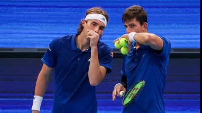 ATP Cup: Ήττα στο διπλό για Τσιτσιπά και Περβολαράκη