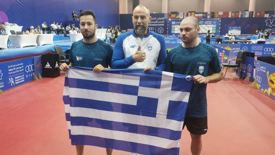 Ένα χρυσό και δύο χάλκινα στη δεύτερη ημέρα των Μεσογειακών Αγώνων του Οράν