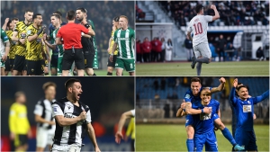 Οι 5+1 στιγμές της 1ης αγωνιστικής των Play Off/Out της Super League: Τέσσερεις διεκδικητές με το... καλημέρα! (video)