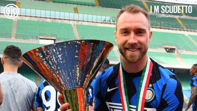 Κρίστιαν Έρικσεν στην προπόνηση της Ίντερ: «Επιστρέφω σε 4-5 μήνες»!