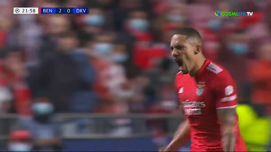 Μπενφίκα – Ντιναμό Κιέβου 2-0: «Καθαρίζουν» από νωρίς οι Πορτογάλοι με υπογραφή Γιάρεμτσουκ και Ζιλμπέρτο! (video)