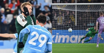 Πέναλτι σχεδόν στο ίδιο λεπτό, με αντίθετη κατάληξη: Πανηγυρίζει ο Μπερκ για Σάμροκ, «μοιραίος» ο Σφιντέρσκι!