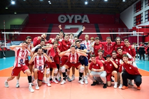 Ιπτάμενοι «ερυθρόλευκοι»: Επιβλητικός Ολυμπιακός, προκρίνεται... του χρόνου στους «16» του CEV Cup!