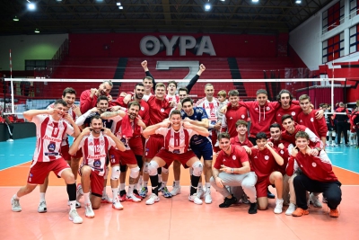 Ιπτάμενοι «ερυθρόλευκοι»: Επιβλητικός Ολυμπιακός, προκρίνεται... του χρόνου στους «16» του CEV Cup!