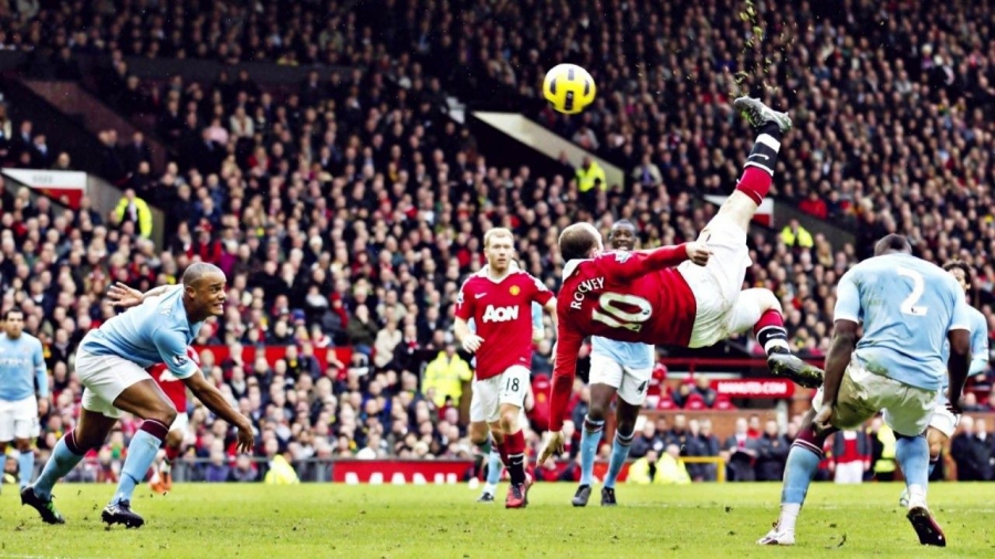 Μάντσεστερ Γιουνάιτεντ – Μάντσεστερ Σίτι: Το μαγικό γκολ του Ρούνεϊ πριν την αρχή της «γαλάζιας» αυτοκρατορίας