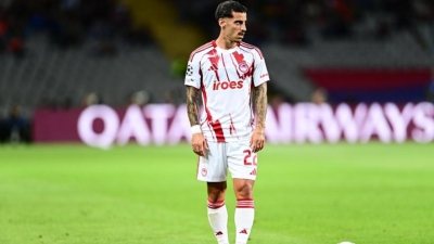 Μεγάλο «πλήγμα» για τον Ολυμπιακό: Αποχώρησε από το ματς ο Τσικίνιο με ενοχλήσεις!