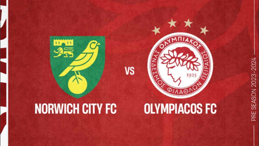 Ολυμπιακός: Ανακοίνωσε φιλικό με την Νόριτς