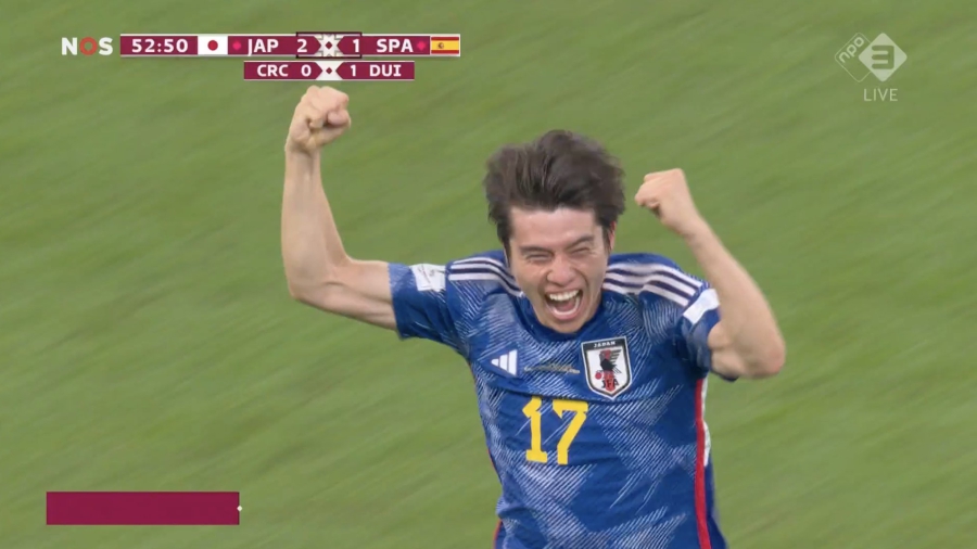 Ιαπωνία – Ισπανία 2-1: Εντυπωσιακοί Ασιάτες φέρνουν… τούμπα το παιχνίδι! (video)