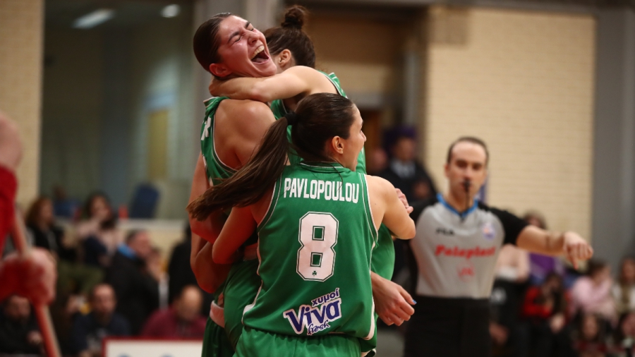 Μεγάλη πρόκριση Παναθηναϊκού στο Final-4 του Κυπέλλου Γυναικών, 66-60 τον Ολυμπιακό!