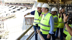 Ο Χατζηδάκης επιθεώρησε το Βοτανικό και ξεκαθάρισε πως ο Παναθηναϊκός θα παίξει στο νέο του γήπεδο τη σεζόν 2027-2028