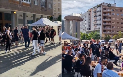 Οι οπαδοί της Παρτιζάν έκαναν τη Μαδρίτη… Βελιγράδι! (video)