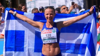 Η απονομή και οι δηλώσεις της «χρυσής» Αντιγόνης Ντρισμπιώτη! (video)