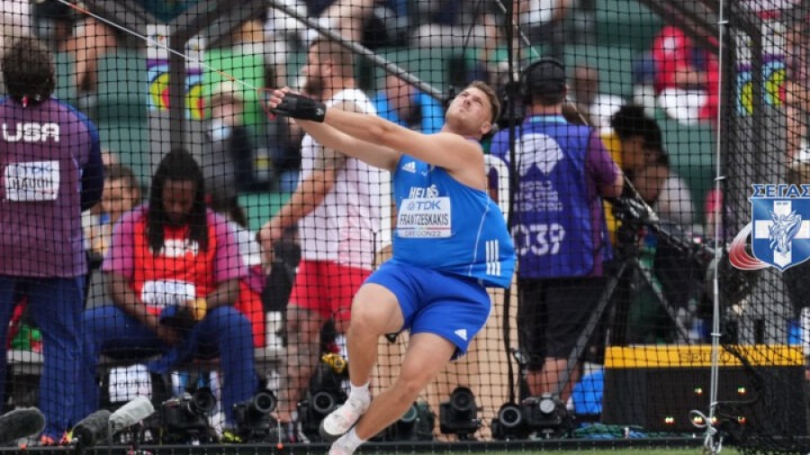 Παγκόσμιο Πρωτάθλημα Στίβου: 9ος ο Φραντζεσκάκης στην σφυροβολία (video)