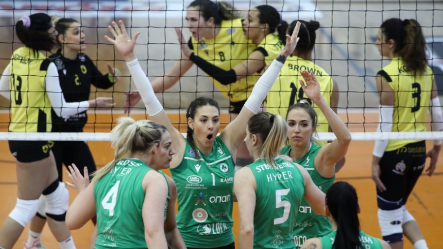 Παναθηναϊκός - ΑΕΚ 3-1: Πρόκριση στο Final 4 του Κυπέλλου για τις «πράσινες»