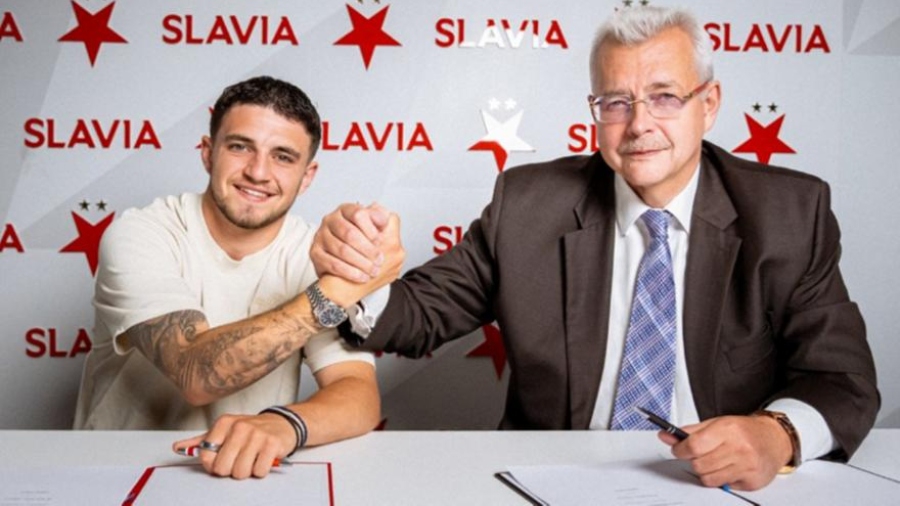 Χρήστος Ζαφείρης: Η Σλάβια Πράγας ανακοίνωσε την επέκταση της συνεργασίας τους μέχρι το 2027! (vid)