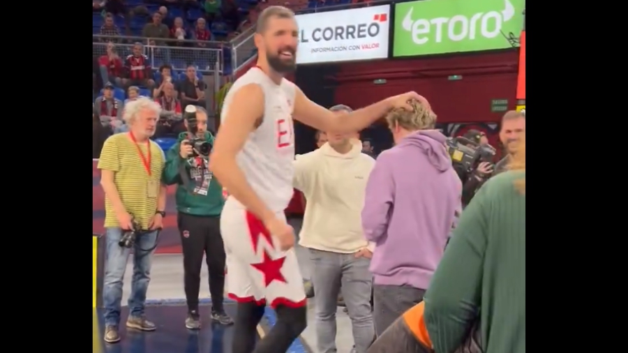 EuroLeague: Το χάδι του Μίροτιτς στον Γκριεζμάν! (video)