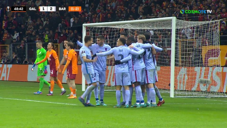 Γαλατασαράι – Μπαρτσελόνα: Ολική ανατροπή με σφραγίδα Ομπαμεγιάνγκ (video)