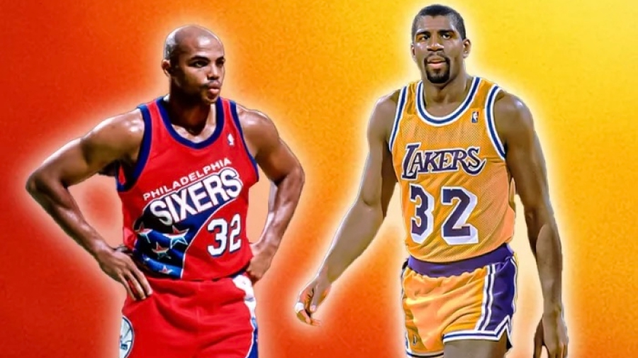 Ο ασυμβίβαστος και αθυρόστομος Μπάρκλεϊ με το 32 του Μάτζικ Τζόνσον