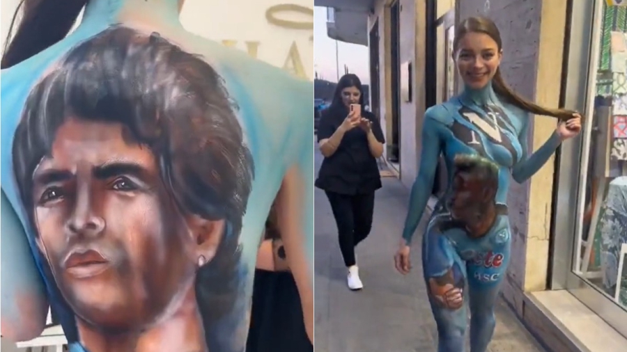 Νάπολι: «Τρέλα» για το Scudetto, οπαδός βγήκε ολόγυμνη στους δρόμους! (video)