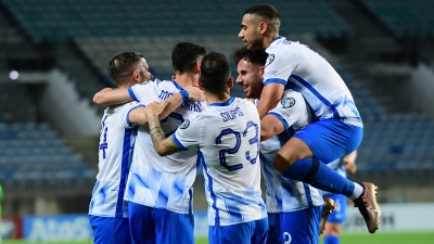 Γιβραλτάρ – Ελλάδα 0-3: «Γαλανόλευκος» μονόλογος και το ταξίδι προς το EURO ξεκινά με χαμόγελα (video)