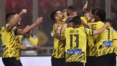 Το «πάρτι» της ΑΕΚ κόντρα στον ΠΑΟΚ, μέσω... παρακάμερας (video)