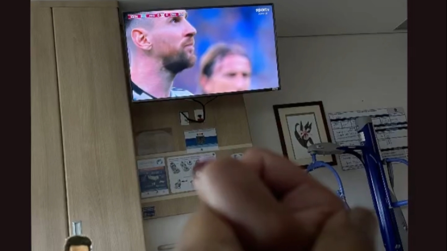 O Πελέ πανηγύρισε από το νοσοκομείο την πρόκριση της Αργεντινής και του Μέσι!