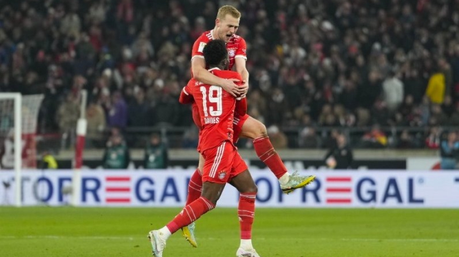 Στουτγκάρδη - Μπάγερν Μονάχου 0-1: Απίθανος Ντε Λιχτ, σε 2' «έσωσε» γκολ του Μαυροπάνου και σκόραρε με... κεραυνό! (video)