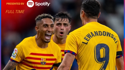 Εσπανιόλ – Μπαρτσελόνα 2-4: Πρωταθλήτρια και μαθηματικά μετά από τέσσερα χρόνια! (video)