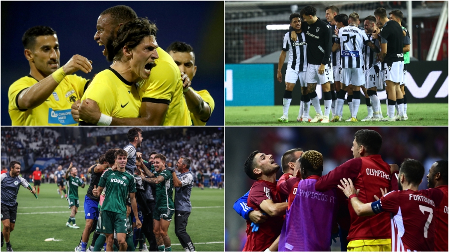 ΑΕΚ, Παναθηναϊκός, Ολυμπιακός, ΠΑΟΚ: Πότε και με ποιες ομάδες «κοντράρονται» στην Ευρώπη