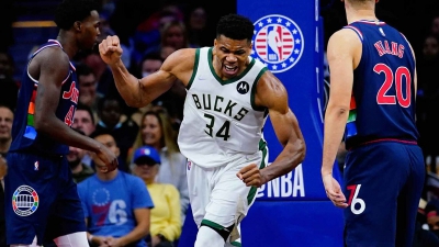 Σίξερς - Μπακς 109-118: Μεγάλη εμφάνιση από τον «Greek Freak» - Χάρισε τη νίκη στο Μιλγουόκι στην 600η του συμμετοχή στο NBA! (video)