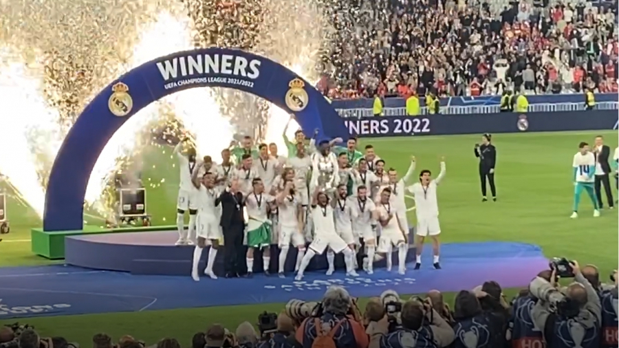 Αποκλειστικά πλάνα του BN Sports από τον μεγάλο τελικό του Champions League, ανάμεσα σε Ρεάλ Μαδρίτης και Λίβερπουλ! (video)