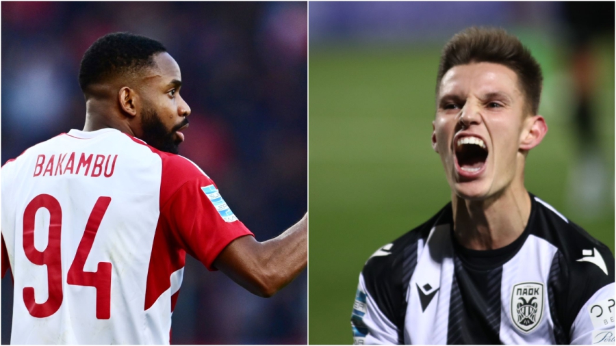 ΠΑΟΚ - Ολυμπιακός: Με Ντάντας στα χαφ οι Θεσσαλονικείς, Μπακαμπού στην κορυφή των Πειραιωτών!