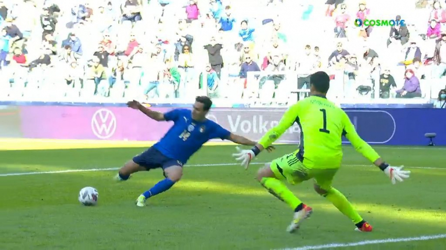 Ιταλία – Βέλγιο 0-0: Τεράστια χαμένη ευκαιρία με τον Κιέζα! (video)