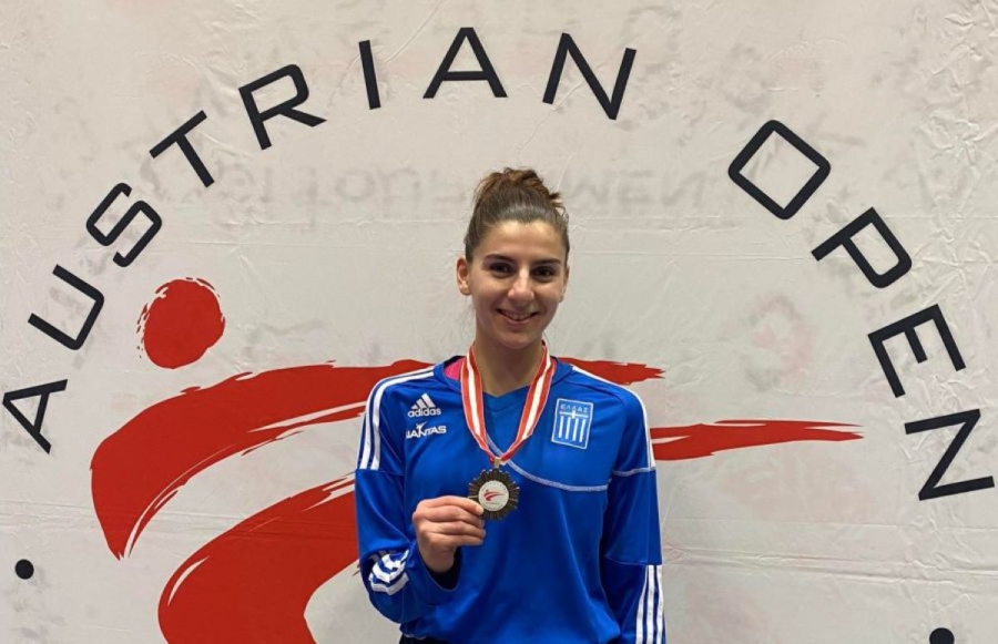 Τάε κβον ντο: Χάλκινο μετάλλιο η Καλτέκη στο Austrian Open