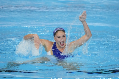 Ασταμάτητη Πλατανιώτη, πήρε το ασημένιο μετάλλιο στο ελεύθερο πρόγραμμα, στο Παγκόσμιο Υγρού Στίβου!