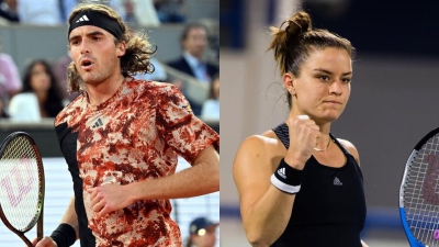 Ranking ATP & WTA: Στο No5 συνεχίζει ο Τσιτσιπάς – Στην 8η θέση η Σάκκαρη