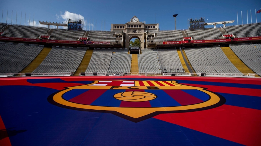 Ολυμπιακός: Η Μπαρτσελόνα ανακοίνωσε πως το παιχνίδι θα γίνει στο «Μονζουίκ» (pic)