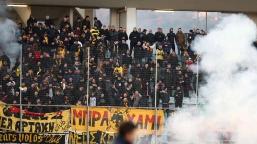 Βόλος: «Στο Πανθεσσαλικό 8.000 φίλοι της ΑΕΚ, ελπίζουμε να σεβαστούν τη φιλοξενία μας»