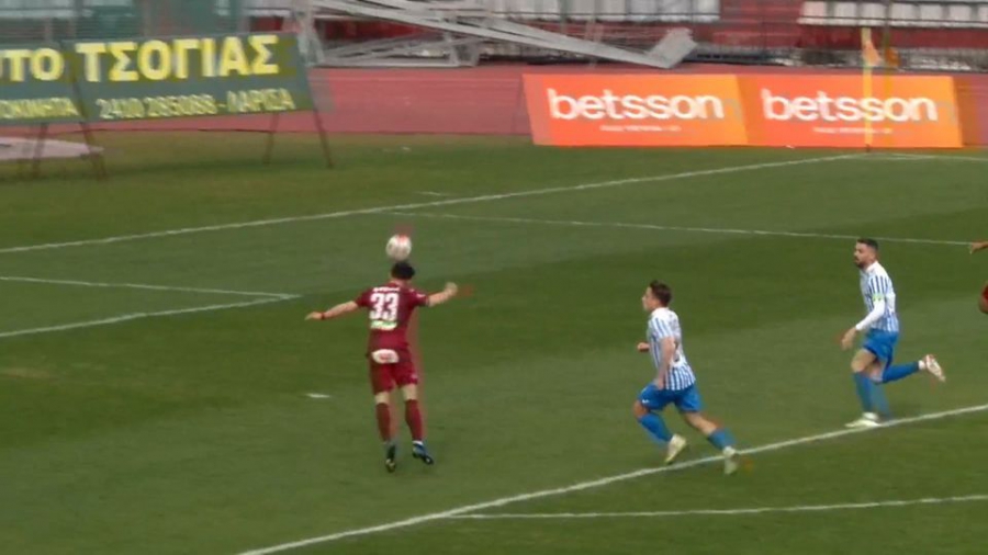 ΑΕΛ – Ηρακλής 1-0: Πανέξυπνη κεφαλιά του Μαυριά και προβάδισμα για τους Λαρισαίους! (video)