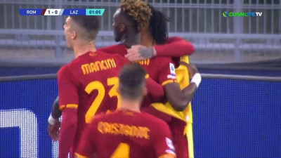 Ρόμα – Λάτσιο 1-0: Προβάδισμα με το «καλησπέρα» με υπογραφή Έιμπραχαμ! (video)