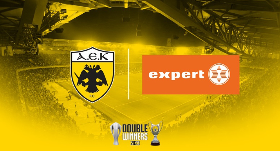 ΑΕΚ: Επέκταση της χορηγικής συνεργασίας με την Expert