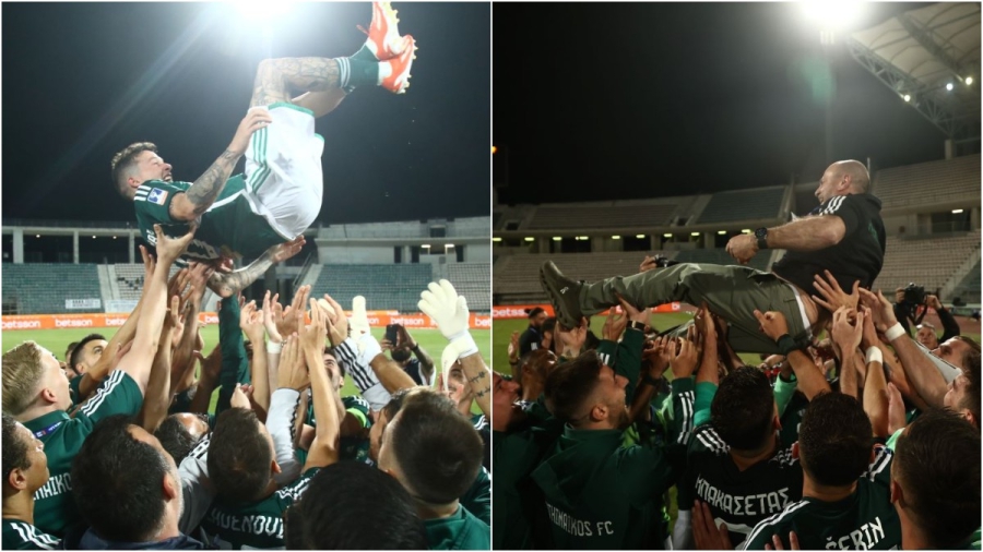 Και το… πάρτι ξεκίνησε: «Καταπράσινη» αποθέωση σε Αλαφούζο, Μπερνάρ και Χουάνκαρ! (video)