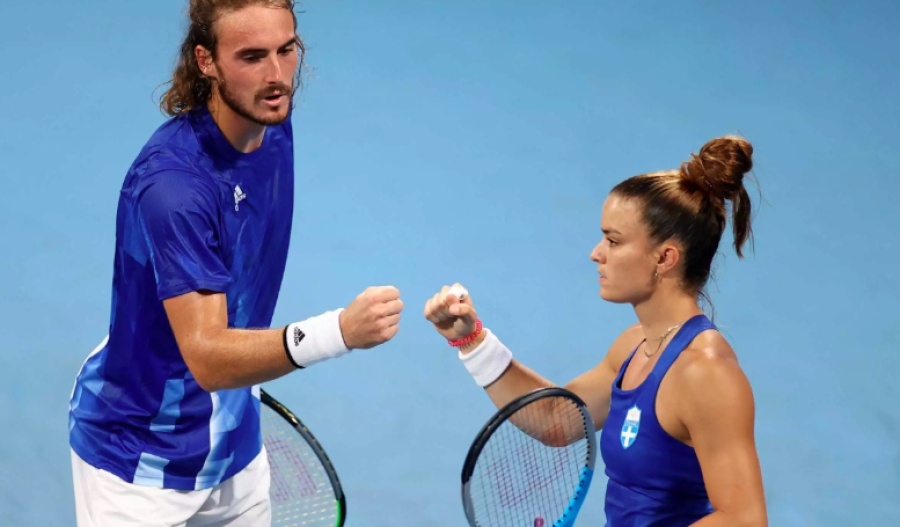 Μία θέση ψηλότερα στην παγκόσμια κατάταξη οι Τσιτσιπάς και Σάκκαρη