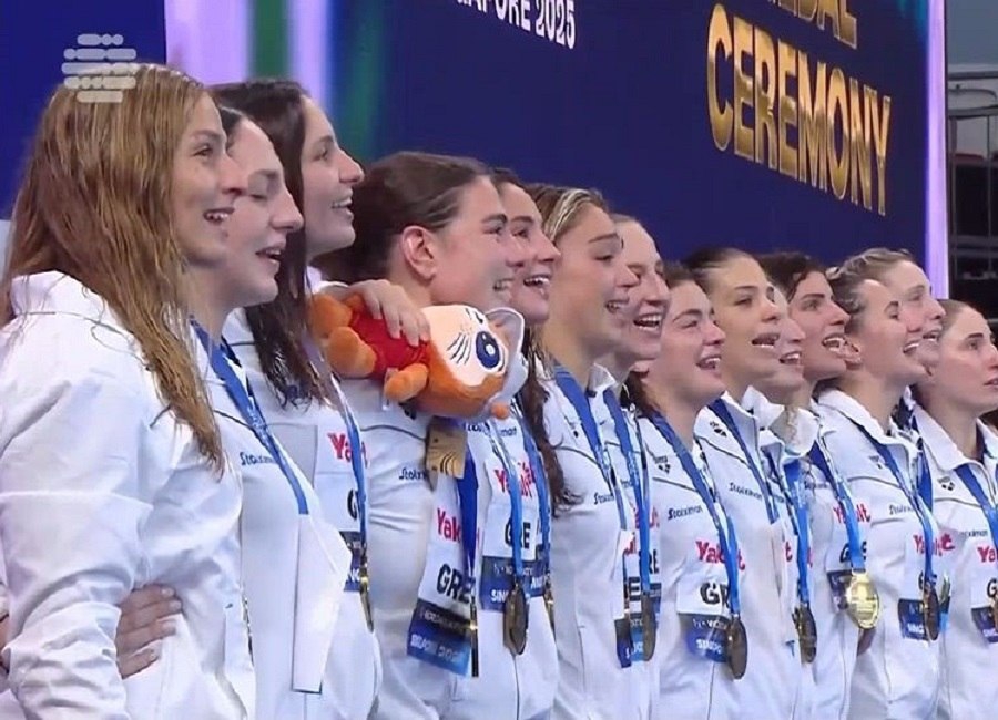 Περηφάνια και συγκίνηση: Ο Εθνικός ύμνος και τα δάκρυα των Παγκόσμιων κοριτσιών μας! (video)