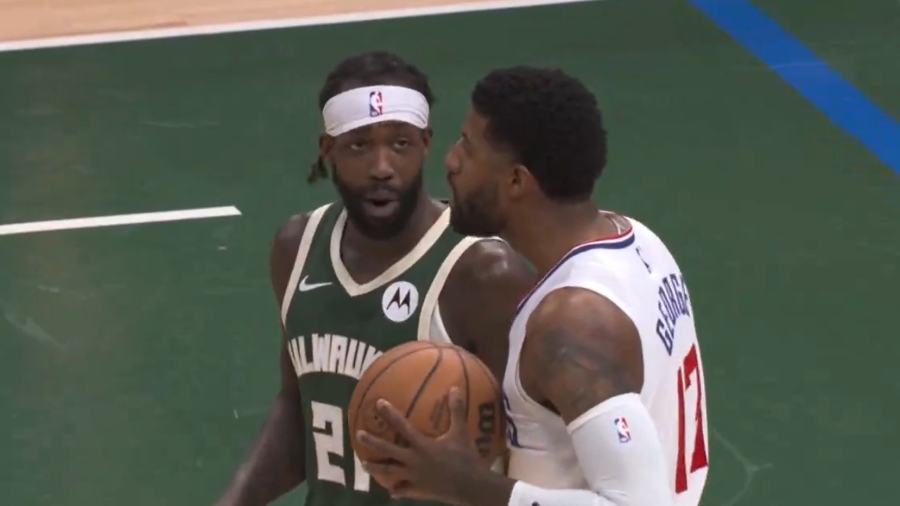 Όσο πιο… Πάτρικ Μπέβερλι γίνεται: Η «παρενόχληση» στον Πολ Τζορτζ, οι έξαλλοι πανηγυρισμοί και το trash-talking! (video)